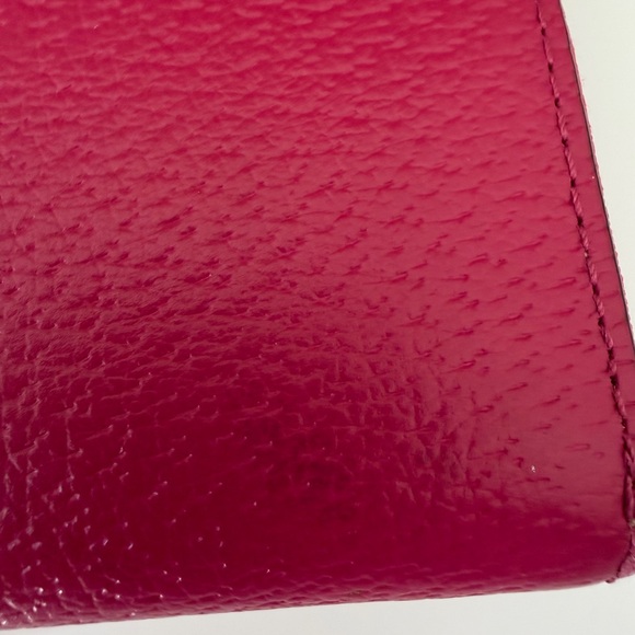 kate spade Pebbled Leather Long Wallet - Raspberry Pink - Picture 5 of 12